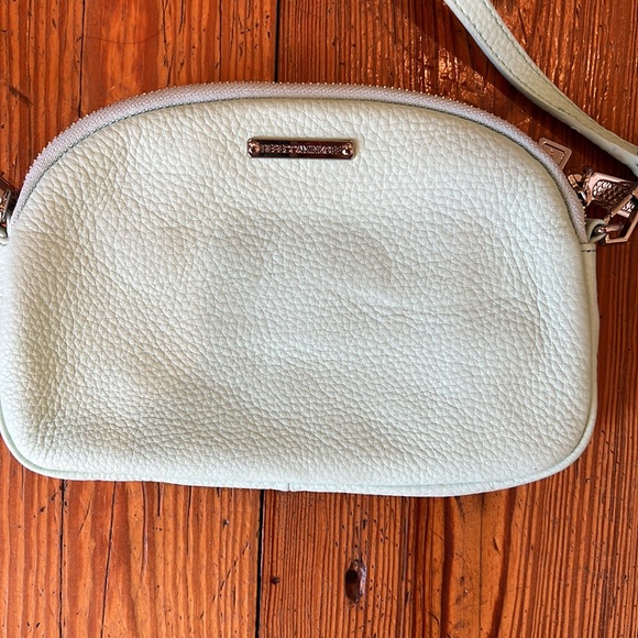 Rebecca Minkoff mint leather crossbody bag - Picture 4 of 13